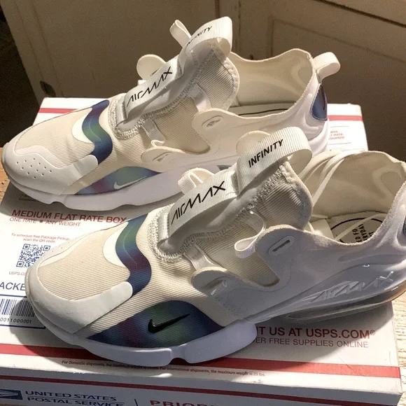 Nike | Shoes | Nike Air Max Infinity White Bluegreenpurple  display picture 2